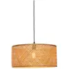 Image de Suspension bambou naturel, h. 22cm