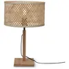 Image de Lampe de table bambou brun ø32cm