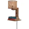 Image de Applique bambou naturel, h. 25cm