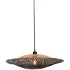 Image de Suspension bambou noir ø60cm