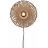 Image de Applique bambou naturel, h. 30cm