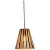 Image de Suspension bambou brun 30x30x30cm