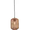 Image de Suspension rotin brun ø18cm