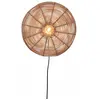 Image de Applique rotin naturel, h. 40cm