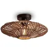 Image de Suspension rotin brun ø40cm