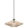 Image de Suspension rotin blanc ø40cm
