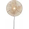 Image de Suspension rotin blanc ø40cm