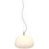 Image de Suspension verre blanc 34.2x34.2x30cm