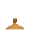 Image de Suspension métal orange 40x40x22cm