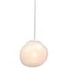 Image de Suspension verre blanc 26x26x37.5cm