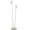 Image de Lampadaire métal gris 30x30x162cm