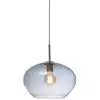 Image de Suspension verre gris 35x35x23cm