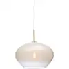Image de Suspension verre blanc 35x35x23cm