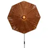 Image de Applique raffia brun 65x7x65cm