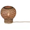 Image de Lampe de table bambou naturel ø25cm