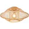 Image de Plafonnier bambou naturel ø50cm