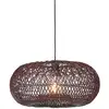 Image de Suspension bambou bordeaux ø50cm
