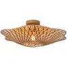 Image de Plafonnier bambou naturel 17x60x17cm