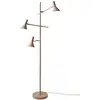 Image de Lampadaire métal brun 59x42x171cm