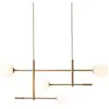 Image de Suspension métal beige 97x13x215cm