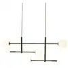 Image de Suspension métal vert 97x13x215cm