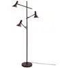 Image de Lampadaire métal rouge 59x42x171cm