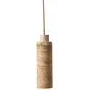 Image de Suspension travertin brun ø12cm