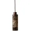 Image de Suspension marbre brun ø12cm
