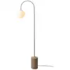 Image de Lampadaire travertin blanc 20x42x163cm