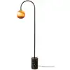 Image de Lampadaire marbre brun 20x42x163cm