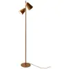 Image de Lampadaire métal jaune 28x28x145cm