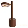 Image de Lampe de table brun ø21x35cm