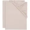 Image de Lot de 2 draps housses en jersey Wild Rose (40 x 80 cm)