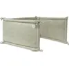Image de Tour de lit Grain Knit Olive Green (pour lit 60 x 120 ou 70 x 140 cm)