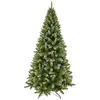 Image de Sapin de noël artificiel vert plastique h120xl71xl71cm