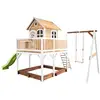Image de Maisonnette en Bois Axi LIAM avec Toboggan et Balançoire