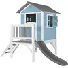 Image de AXI Beach Lodge XL Maisonnette Caribbean Bleu Toboggan Gris