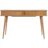 Image de Console en bois clair avec portes coulissantes