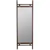 Image de Miroir sur pieds en bois marron