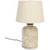 Image de Lampe à poser en céramique beige