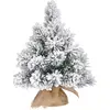 Image de Sapin de noël artificiel vert plastique h60xl50xl50cm