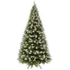 Image de Sapin de noël artificiel vert plastique h155xl84xl84cm