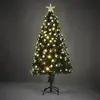 Image de Sapin de Noël artificiel illuminé Mercury Blanc chaud Plastique H150