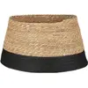 Image de Jupe de sapin de noël noir algue h26xl50xl50cm
