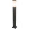 Image de Lampadaire extérieur en acier inoxydable anthracite