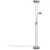 Image de Lampadaire acier lampe lecture led dimmer