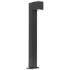 Image de Lampadaire extérieur en aluminium noir