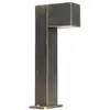 Image de Lampadaire extérieur en aluminium doré/laiton