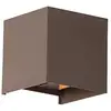 Image de Applique extérieur brun rouille 2 lumières
