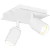 Image de Spot plafond en acier blanc